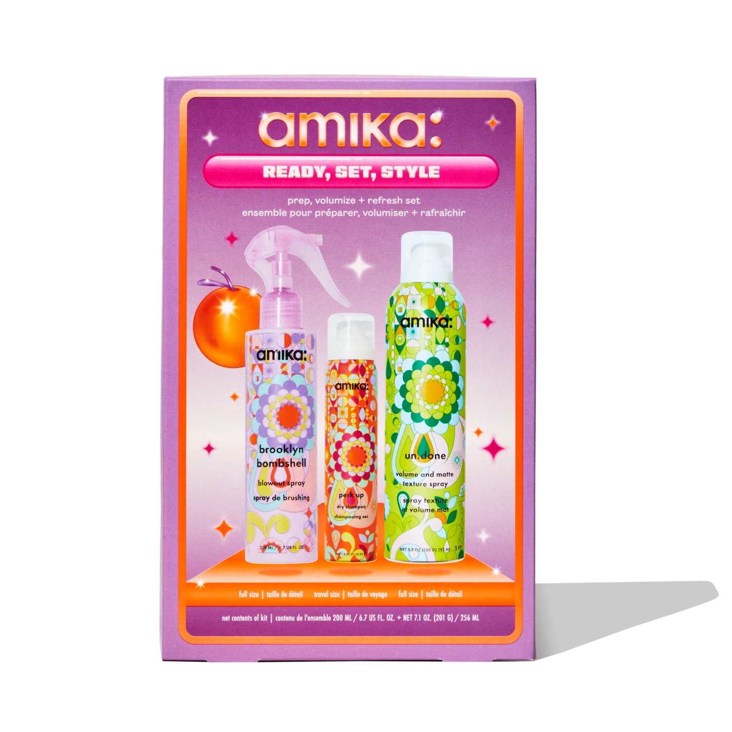 Amika Holiday Ready Set Style Set